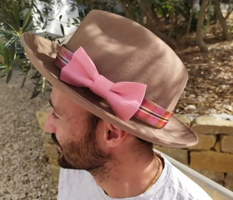 Choose a hat ribbon from our collections or create your own