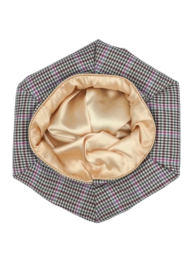 Béret Personnalisé (doublure en satin synthétique), vue de la doublure