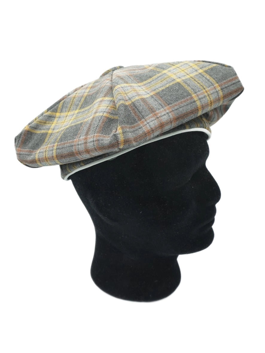 Béret Réversible Personnalisé en tartan