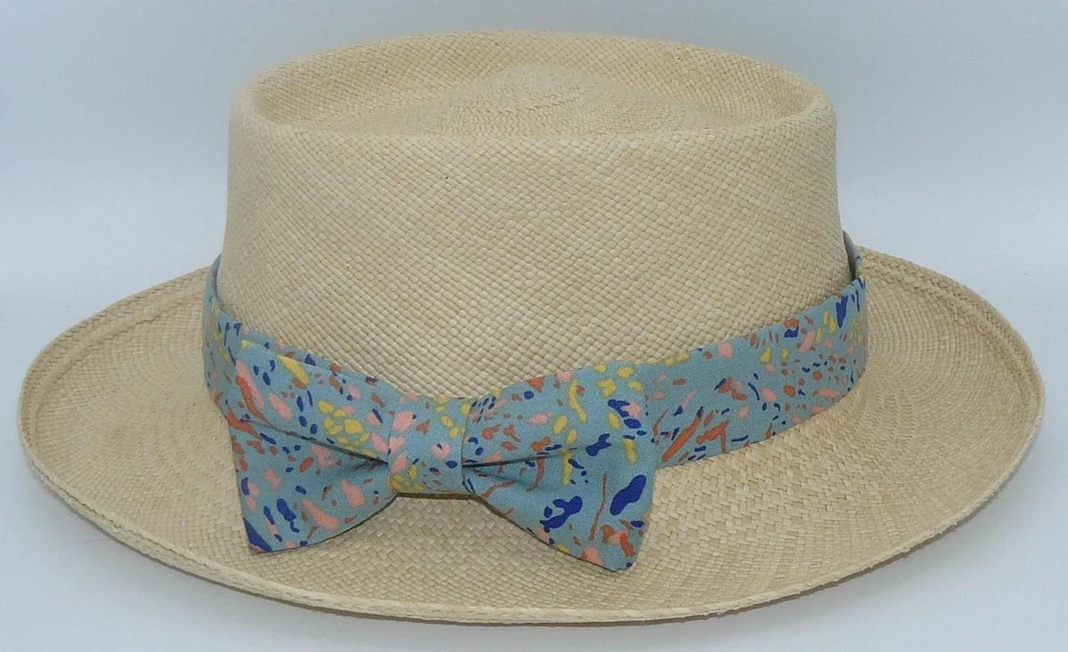 Composez votre ruban de chapeau PapHat en Tissu Fantaisie sur panama