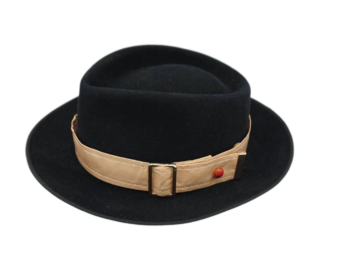 Composez votre ruban de chapeau PapHat Light en soie VillageSilk sur Homburg