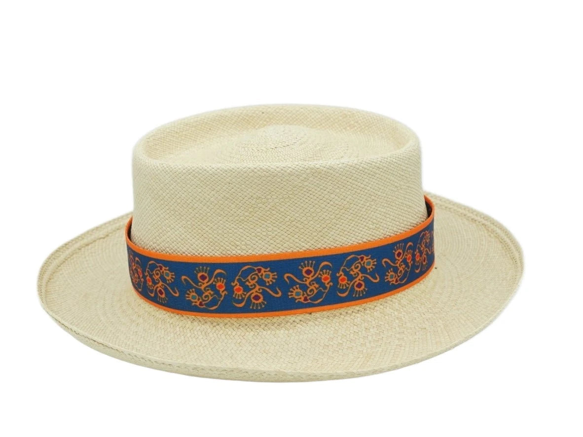 Ruban de chapeau ethnique PapHat Light "Gros Grain 4"